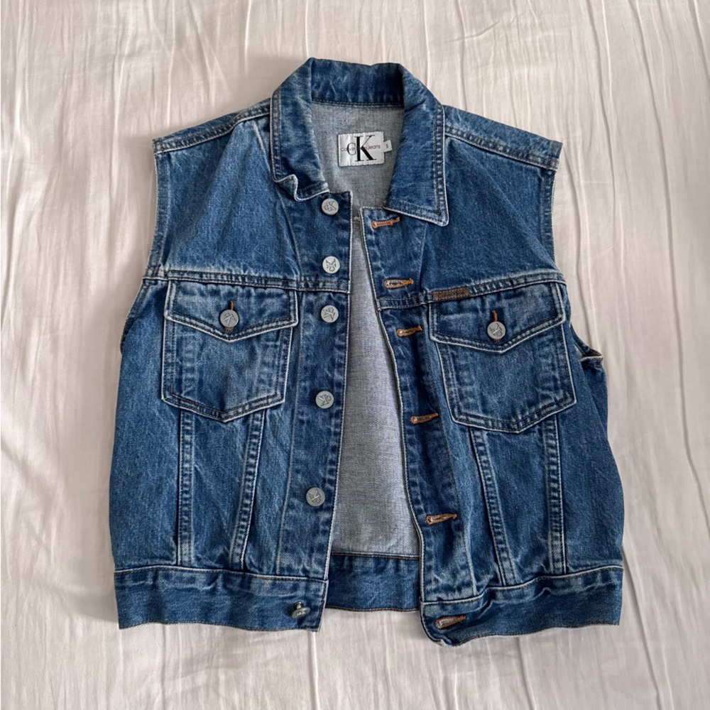 Vintage Calvin Klein Denim Vest